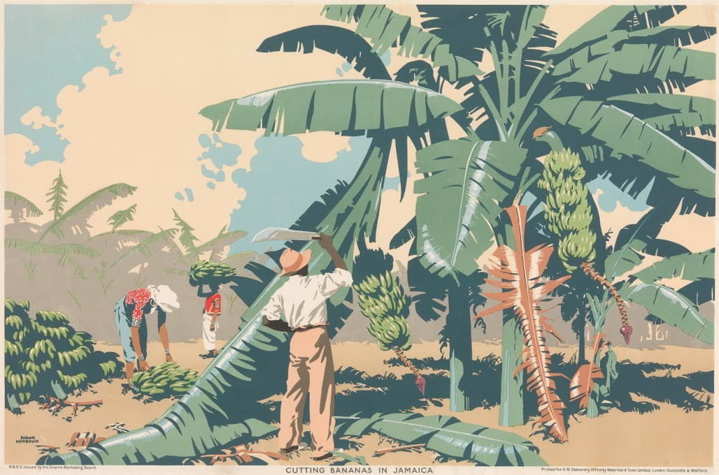 Frank Newbould - Cutting Bananas In Jamaica