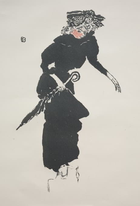 Pierre Bonnard - Woman With An Umbrella