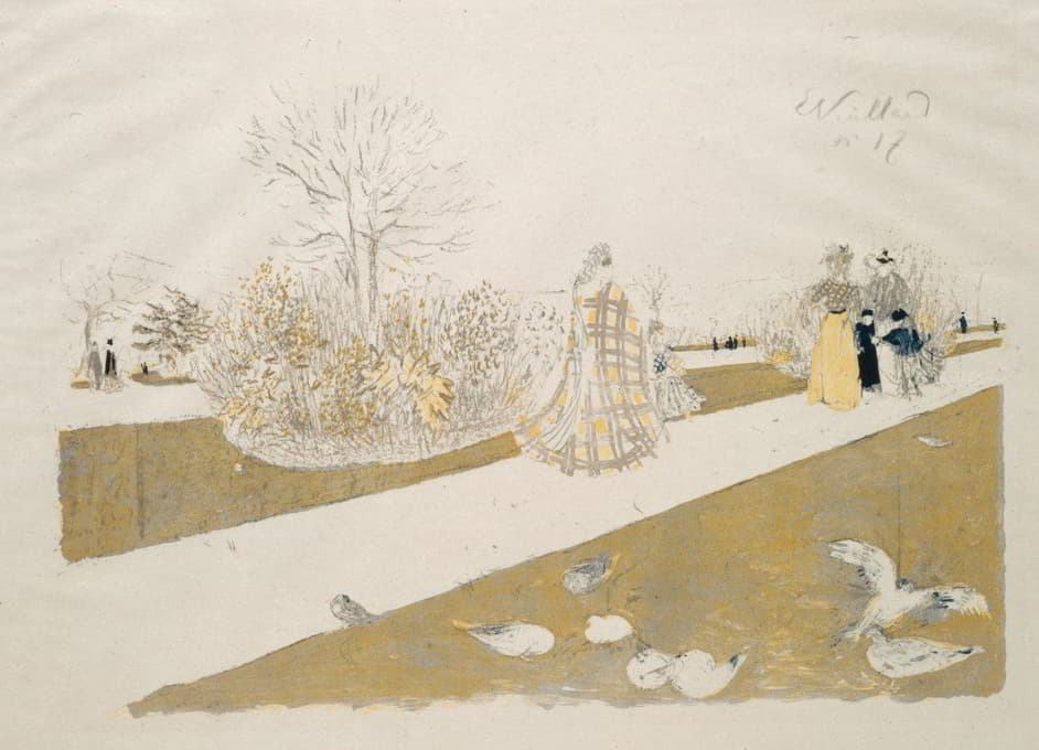 Édouard Vuillard - Le Jardin Des Tuileries Ii