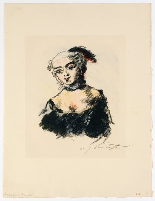 玛格丽文·冯·贝鲁斯肖像