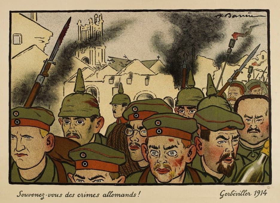 记住德国的罪行！格贝维勒1914