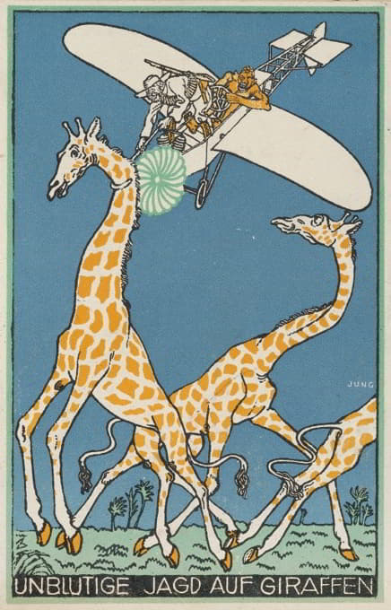 Moriz Jung - Bloodless Giraffe Hunt (Unblutige Jagd auf Giraffen)