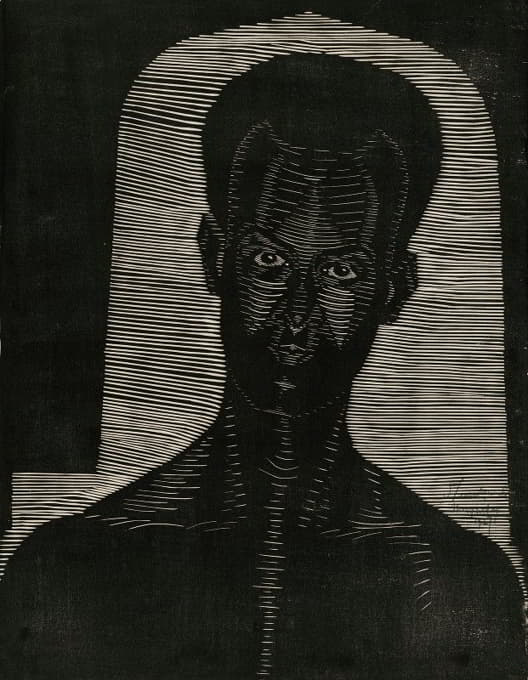Samuel Jessurun de Mesquita - Portret van een onbekende man