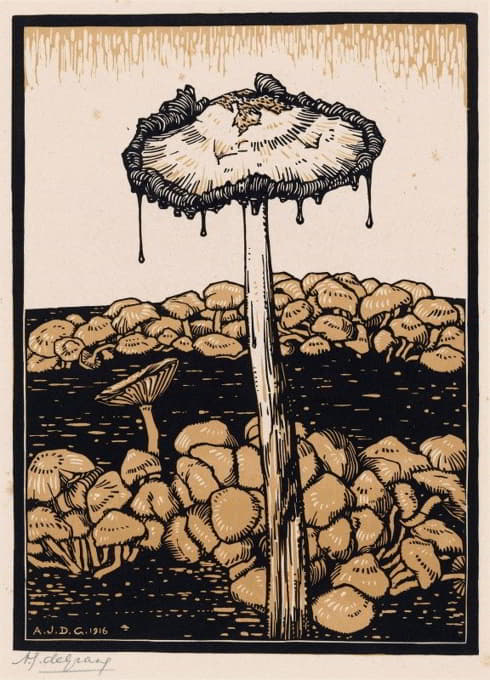 Julie de Graag - Druipende paddenstoel
