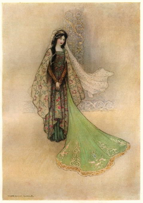 Warwick Goble - The Princess as the Ogre’s Bride