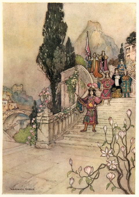Warwick Goble - The Royal Proclamation