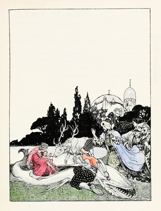 Willy Pogany - Forty-four Turkish fairy tales Pl 03