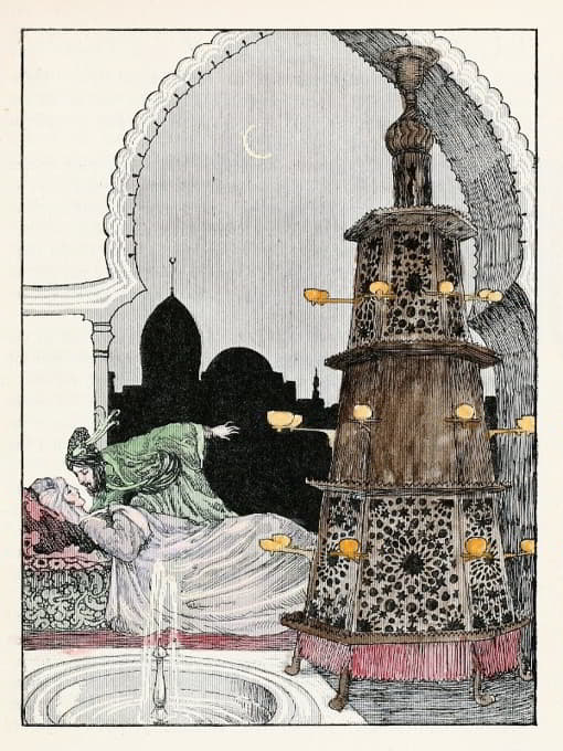 Willy Pogany - Forty-four Turkish fairy tales Pl 36