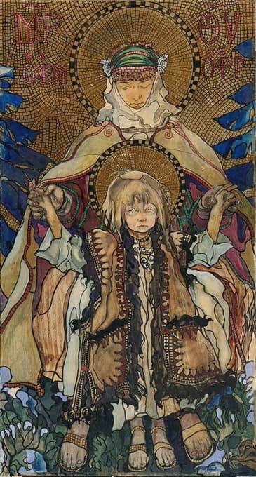 Kazimierz Sichulski - Die Huzulische Madonna