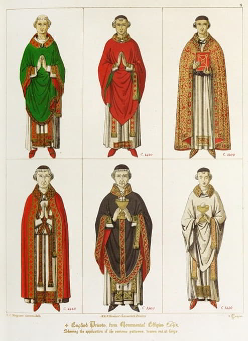 Augustus Pugin - English Priests
