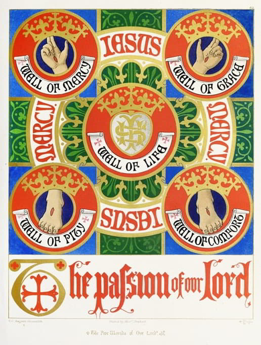 Augustus Pugin - The Five Wounds of our Lord Glorified