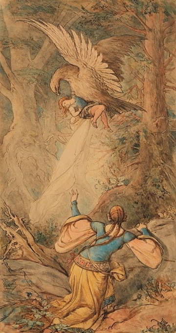 童话故事“芬德沃格尔”的插图