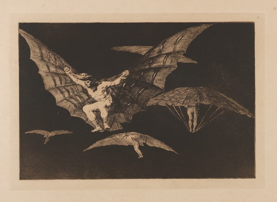 Francisco de Goya - 3 Bll. aus ‘Los Proverbios’