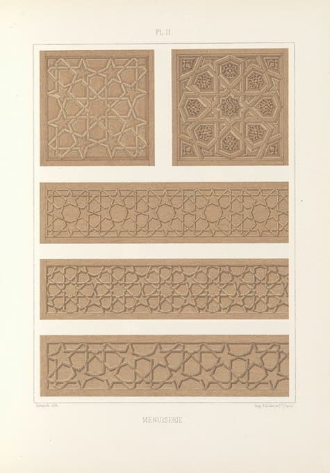 Jules Bourgoin - Les éléments de l’art arabe pl 192
