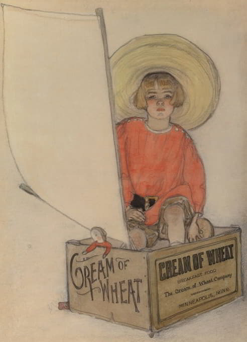Florence Wyman - The Pirate, Cream of Wheat Advertisement