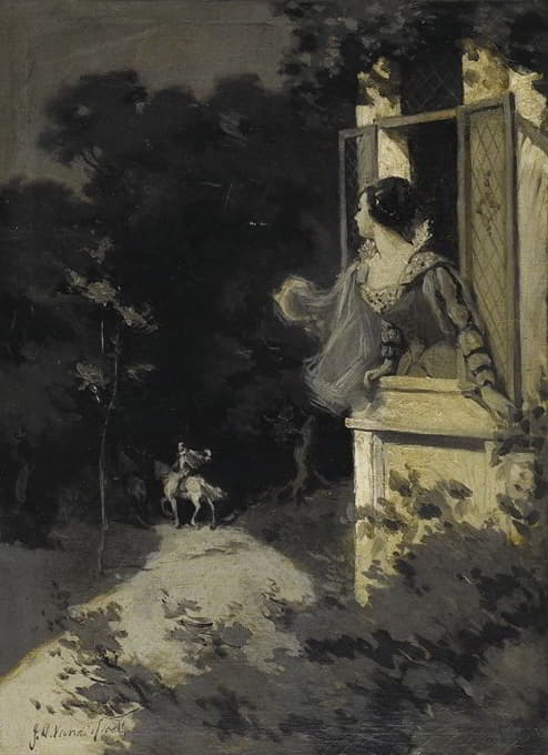 John Vanderpoel - Woman In Window