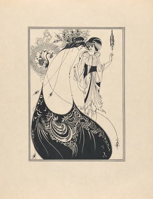 Aubrey Vincent Beardsley - Illustration to Salome by Oscar Wilde 2