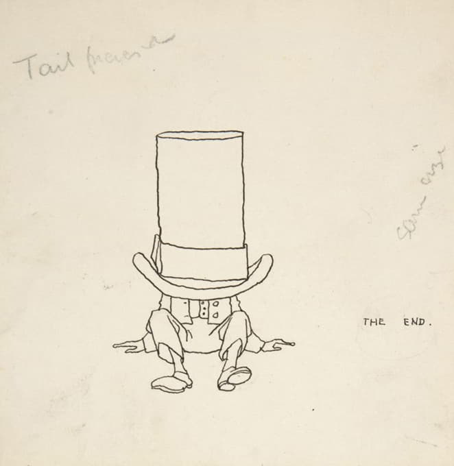 William Heath Robinson - Tailpiece, Topsy-Turvy Tales