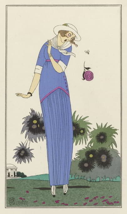 Charles Martin - Petite robe de jardin