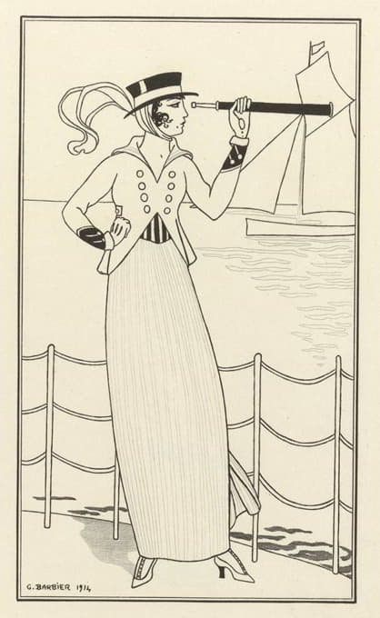 巴黎时装杂志，1914年，第164期