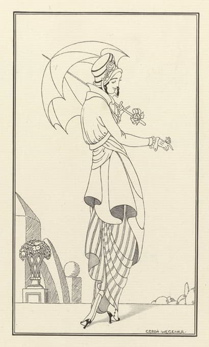 Gerda Wegener - Journal des Dames et des Modes, Costumes Parisiens, 1914, No. 158