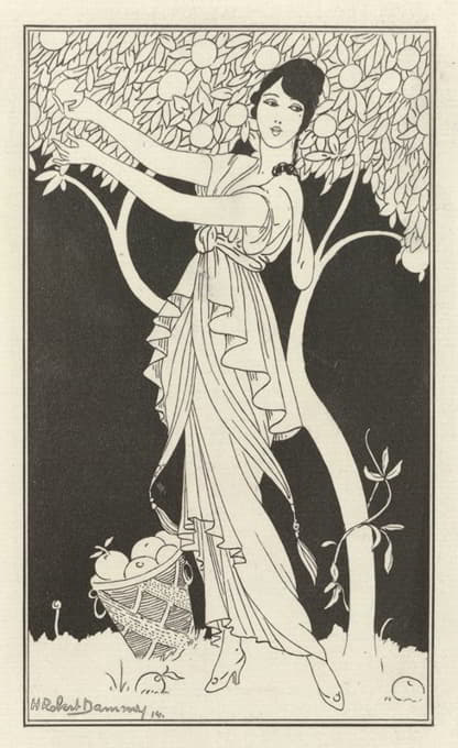 H. Robert Dammy - Journal des Dames et des Modes, Costumes Parisiens, 1914, No. 149