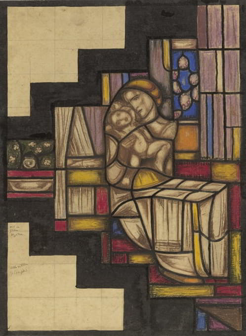 1925年巴黎装饰艺术展荷兰馆的草稿窗