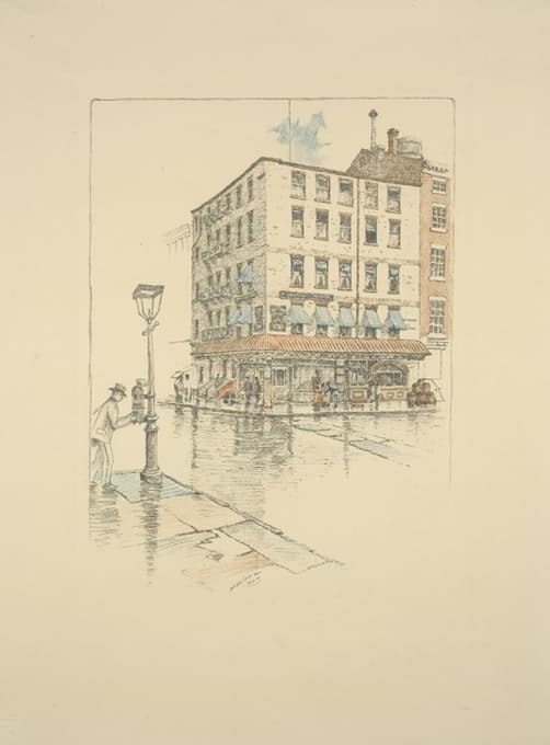 弗劳恩斯酒馆，1903年。