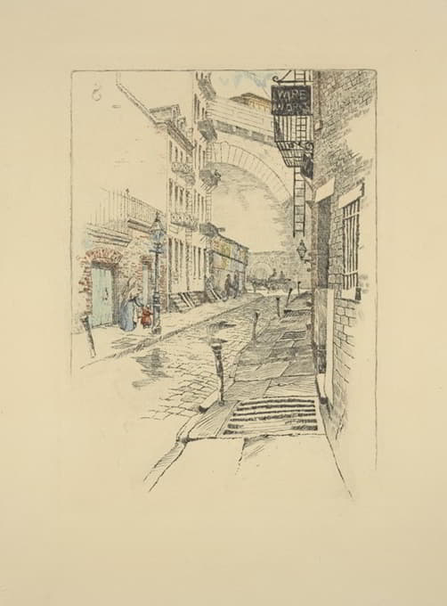 玫瑰街，1904年