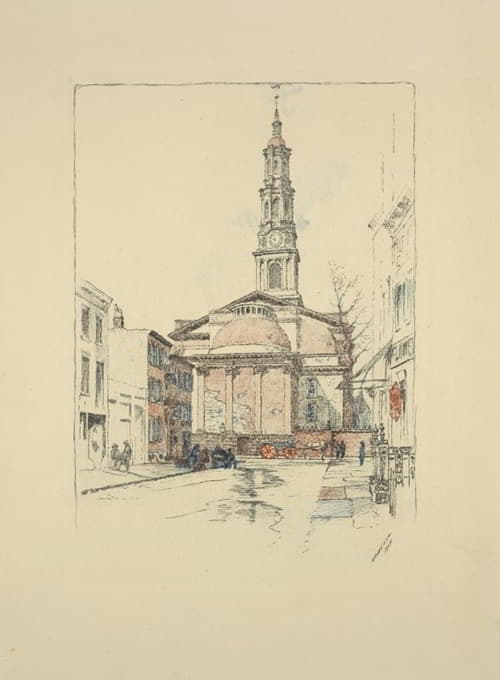 圣约翰教堂，维里克街，1904年