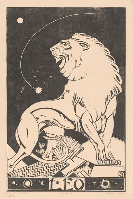 Henri van der Stok - Sterrenbeeld leeuw