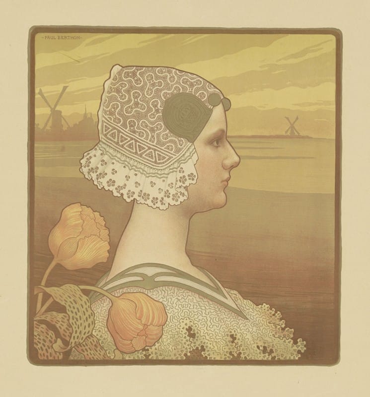Paul Berthon - Portrait of Wilhelmina, Queen of the Netherlands