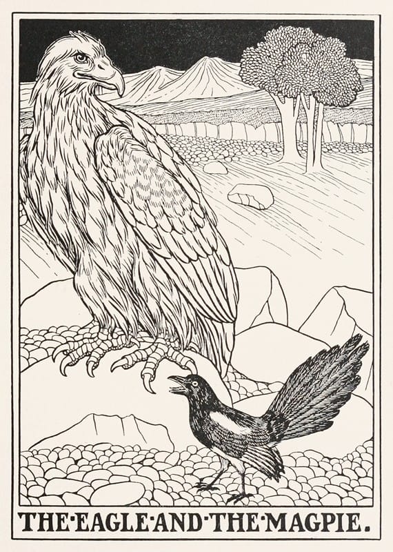 Percy J. Billinghurst - The Eagle and the Magpie