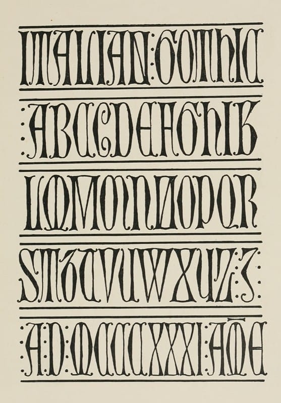 Frank Chouteau Brown - French and Spanish Uncial Capitals