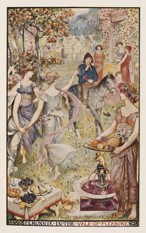 Henry Justice Ford - Peronnik in the Vale of pleasure
