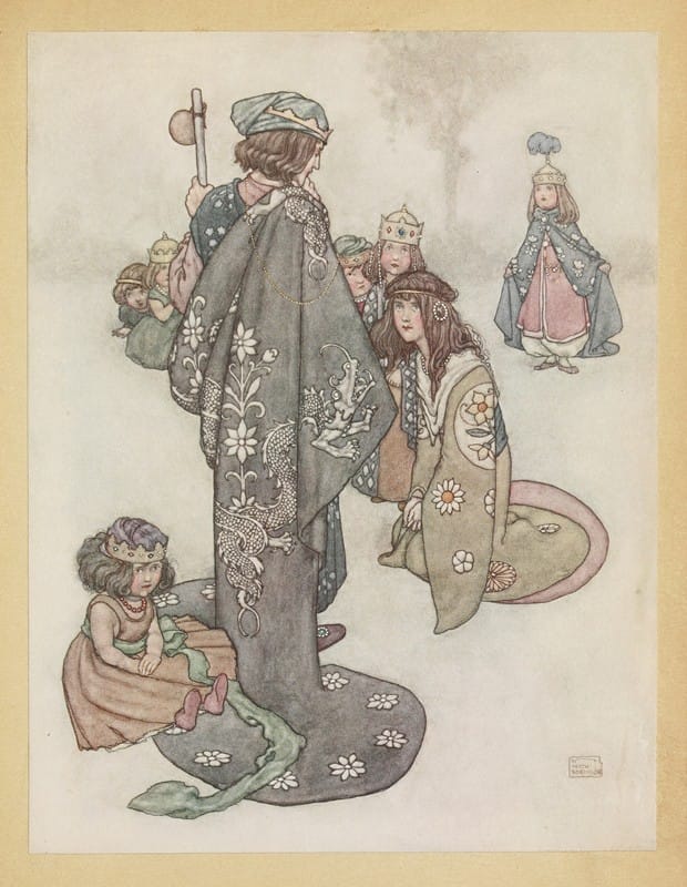 William Heath Robinson - We will bring him two little ones, a brother and a sister