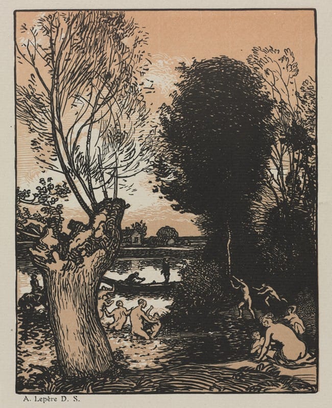 Auguste Louis Lepère - Summer Evening