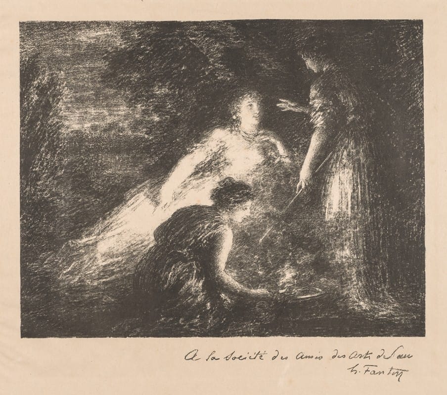 Henri Fantin-Latour - Witchcraft