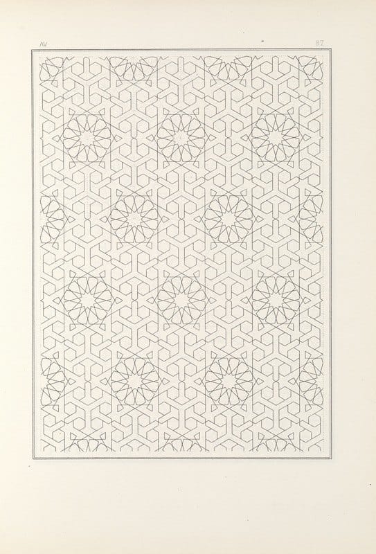 Jules Bourgoin - Les éléments de l’art arabe pl 087