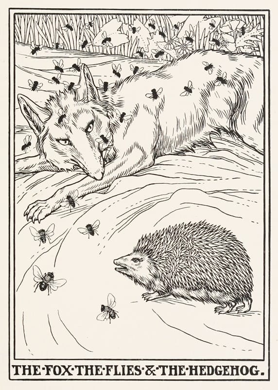 Percy J. Billinghurst - The Fox, the Flies, and the Hedgehog