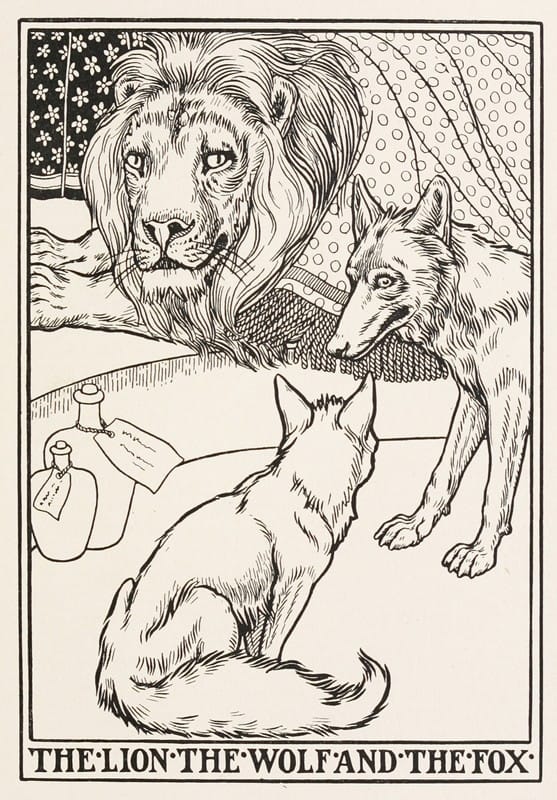 Percy J. Billinghurst - The Lion, the Wolf and the Fox