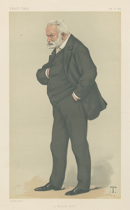 Théobald Chartran - Vanity Fair; Literary; ‘A French Poet’, Victor Hugo, September 20, 1879