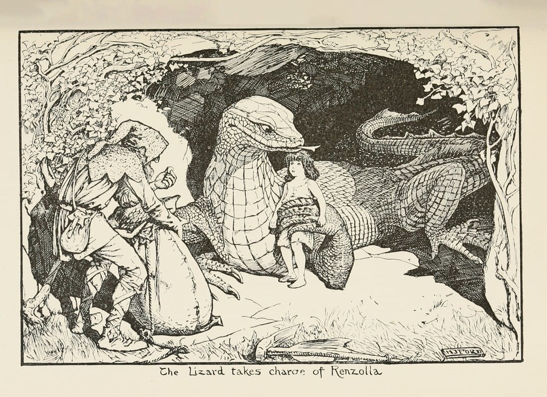 Henry Justice Ford - The Lizard takes charge of Renzolla