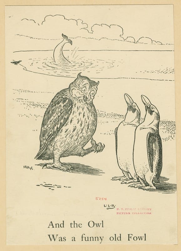 Leonard Leslie Brooke - And the owl was a funny old fowl.