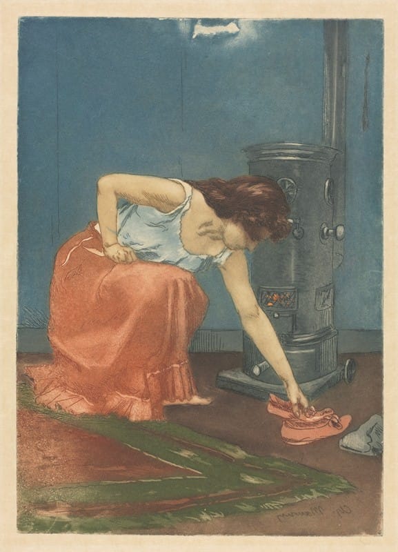 Charles Maurin - The Slippers