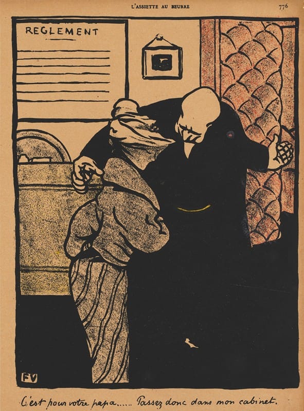 Félix Vallotton - Crimes And Punishments; It’s about your father…