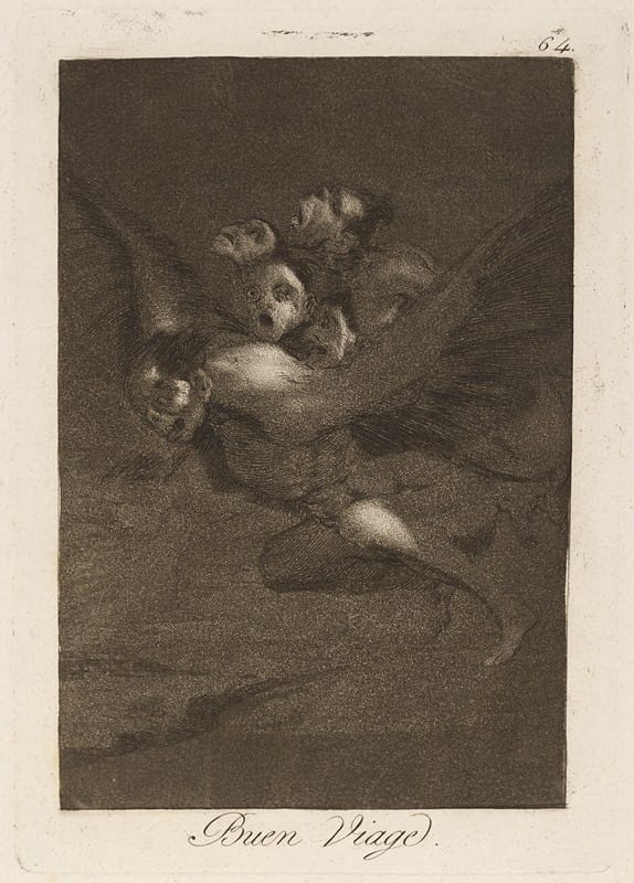 Francisco de Goya - Buen Viage. (Bon voyage.)