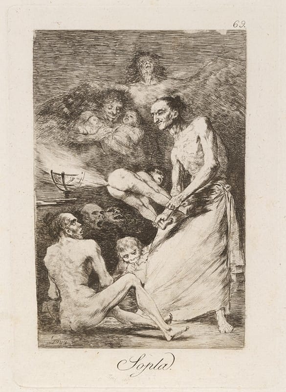 Francisco de Goya - Sopla. (Blow.)