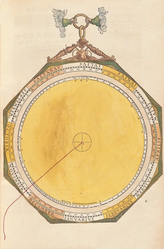 Peter Apian - Astronomicum cæsareum pl 003