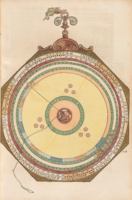 Peter Apian - Astronomicum cæsareum pl 029